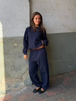 FRUIT SWEATPANTS M/ ELA - NAVY