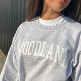 WOODLAND SWEATSHIRT - GRÅ