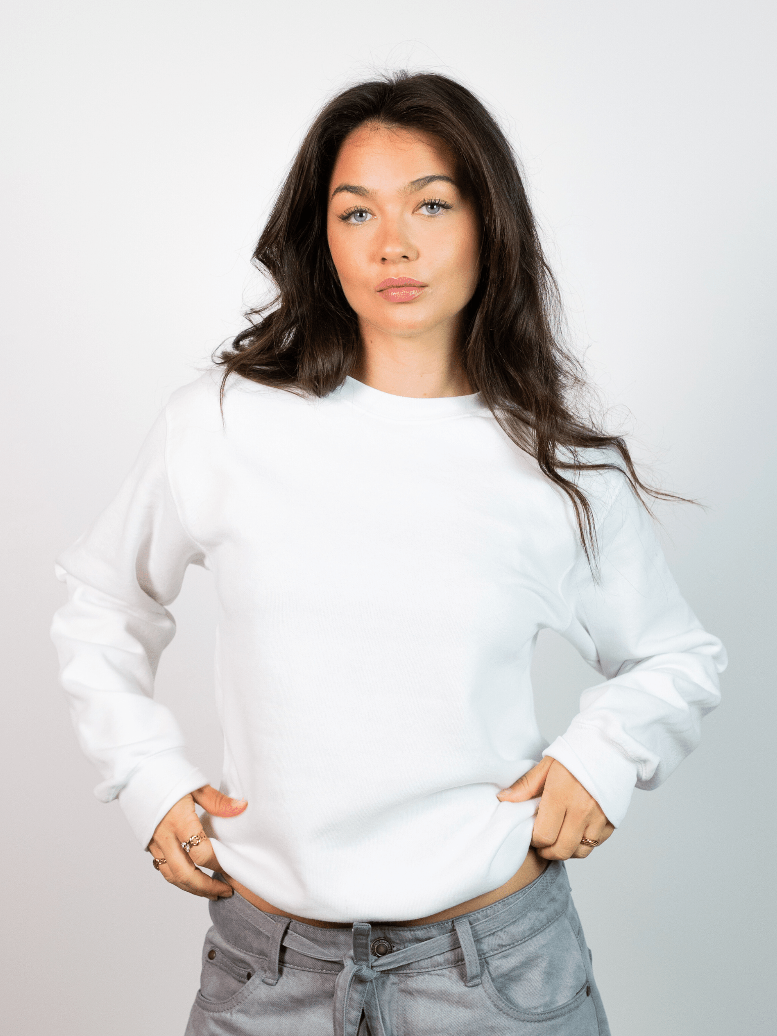 FRUCHT-SWEATSHIRT - WEISS