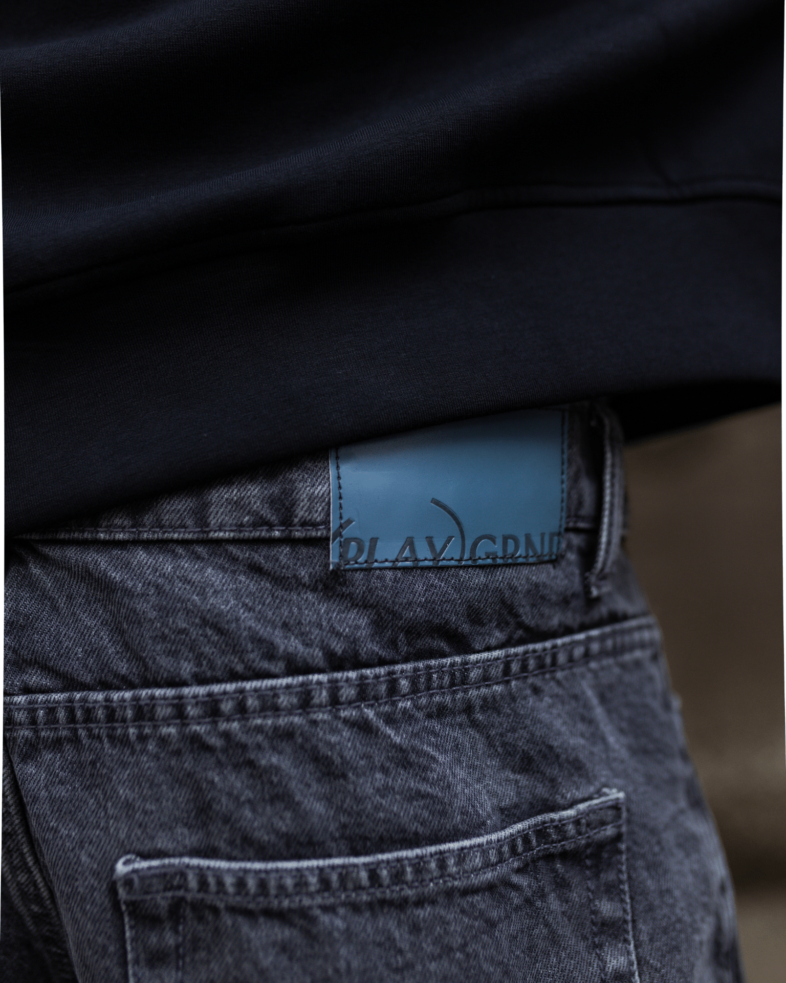 BLAKE REGULAR JEANS - DARK GREY