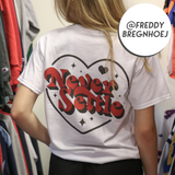 NEVER SETTLE TEE - HVID