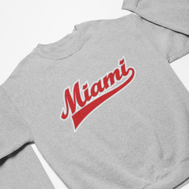 MIAMI SPORT SWEAT - GRÅ