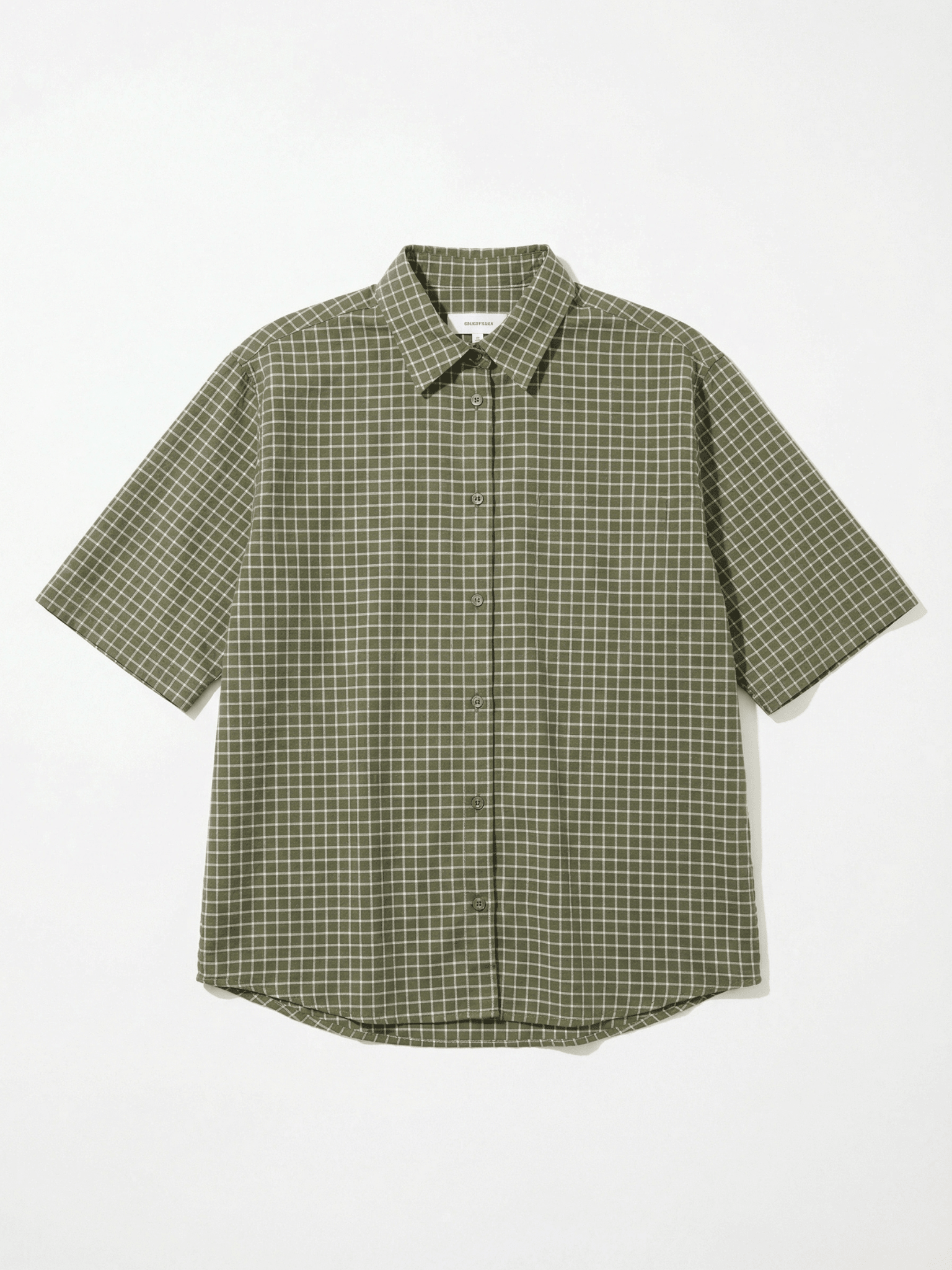 SKY BOXFIT SHIRT - OLIVE