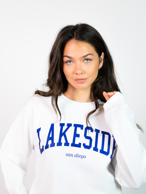 LAKESIDE SWEATSHIRT - HVID