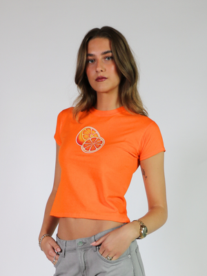 ORANGES BABY TEE - ORANGE