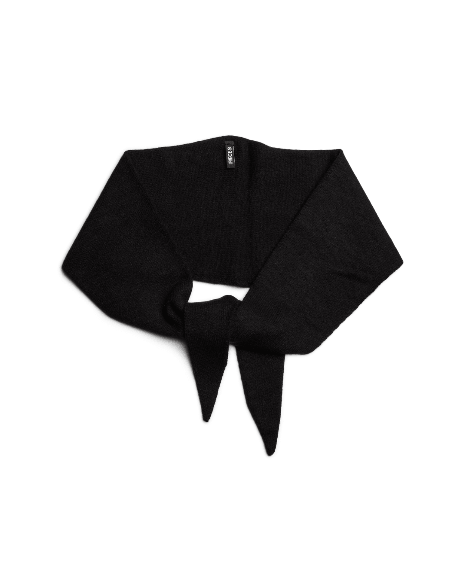 KOMMA TRAINGLE SCARF - BLACK