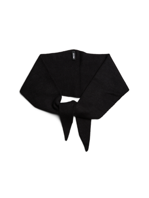 KOMMA TRAINGLE SCARF - BLACK