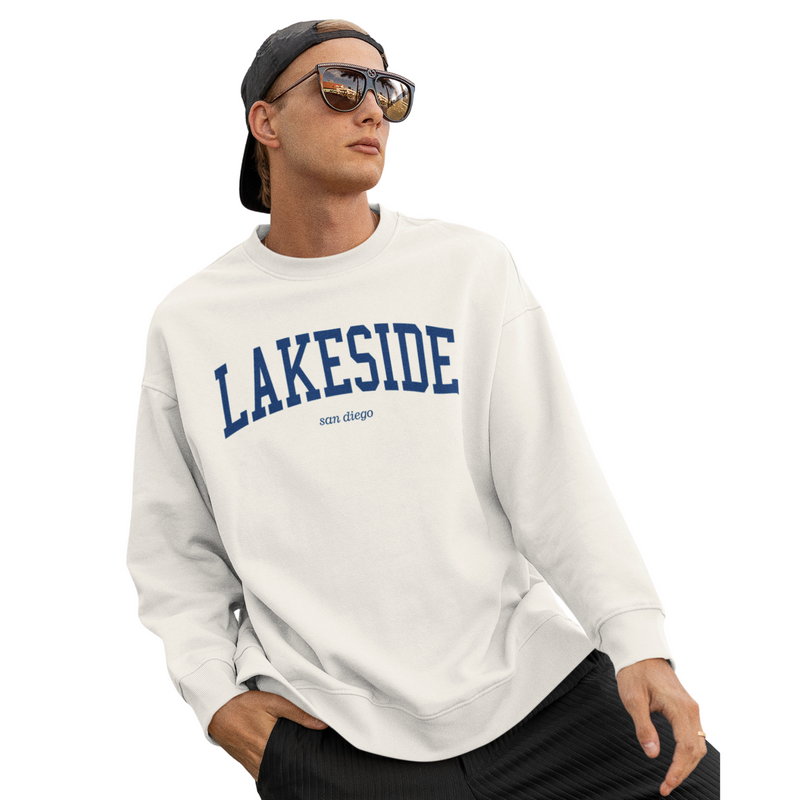 LAKESIDE SWEATSHIRT - HVID