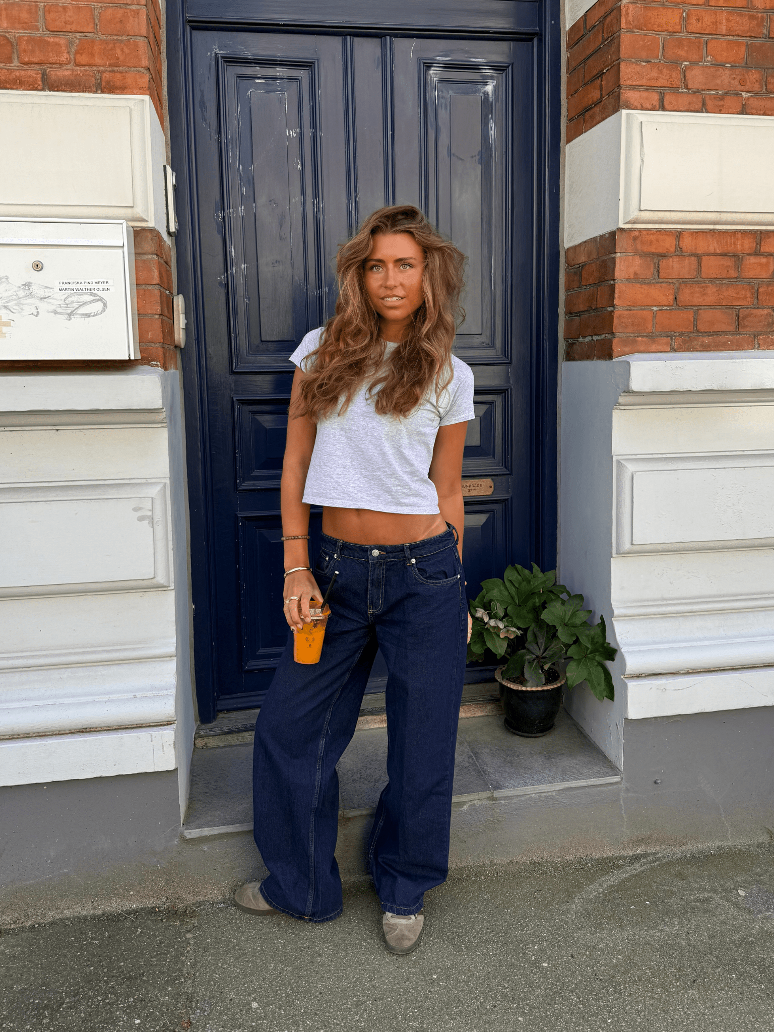 ESTHER JEANS - DARK BLUE