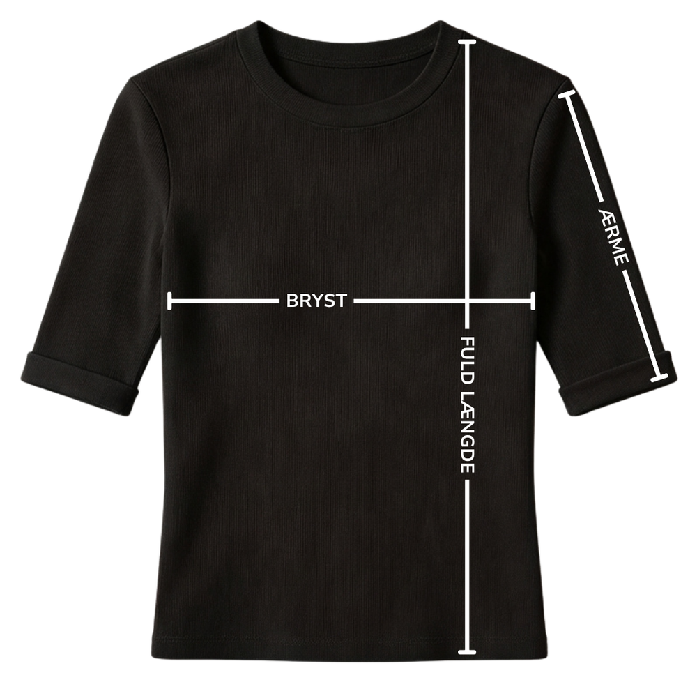 SILJE 3/4 POLO TEE
