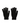 BUDDY HANDSKER (mobilvenlig) - BLACK