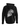 BLACK LEOPARD HOODIE (rygprint) - SORT