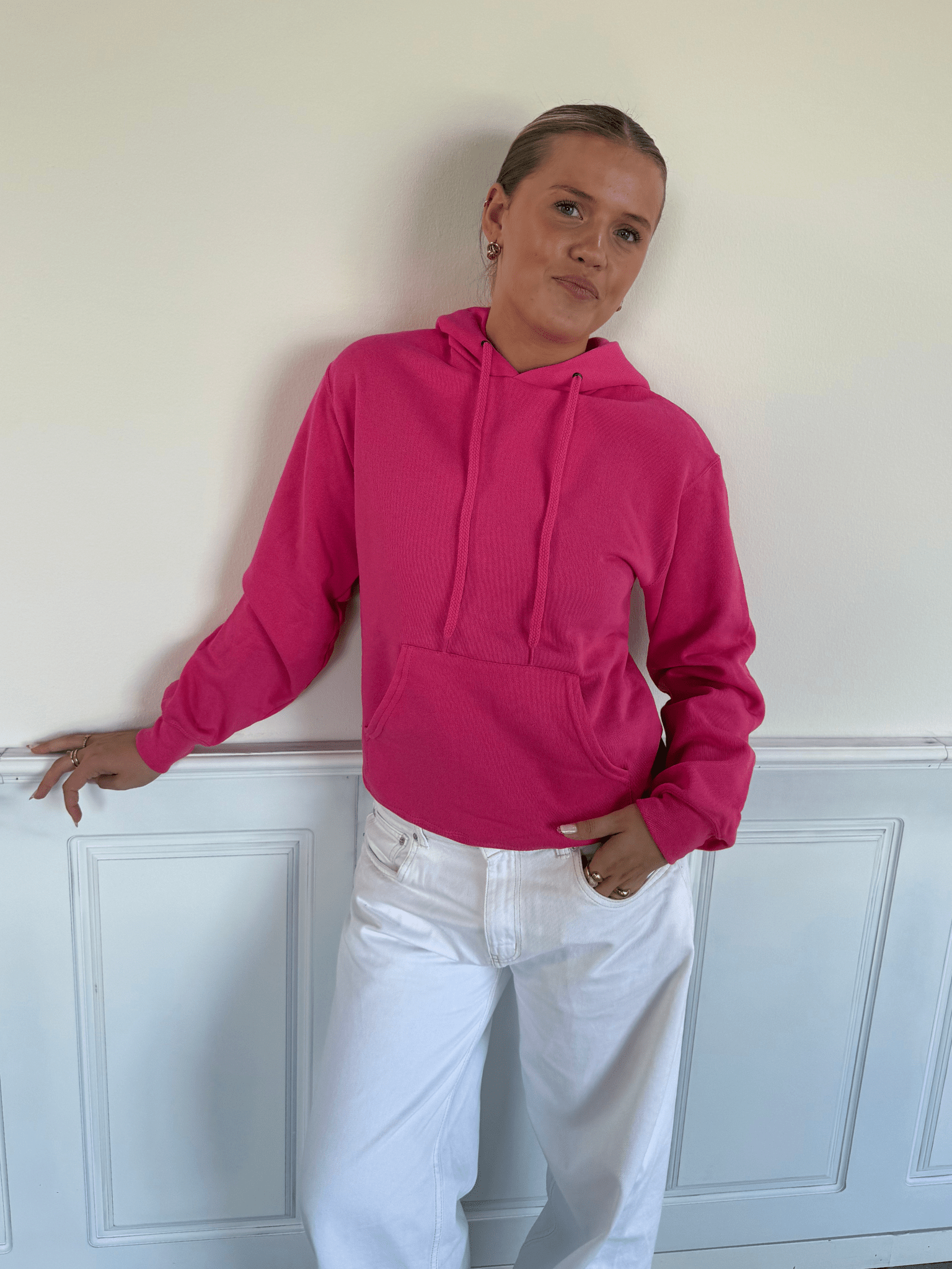 FRUCHT-HOODIE - ROSA