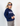 VERMONT STATE (hvid) SWEAT - NAVY