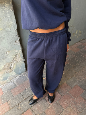 FRUIT SWEATPANTS M/ ELA - NAVY