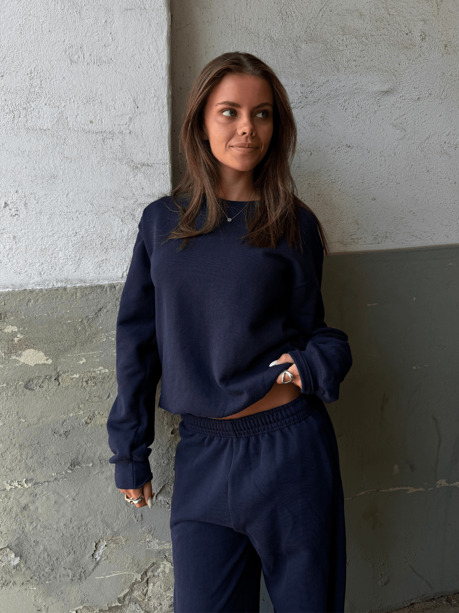 FRUIT SWEATSHIRT - NAVY