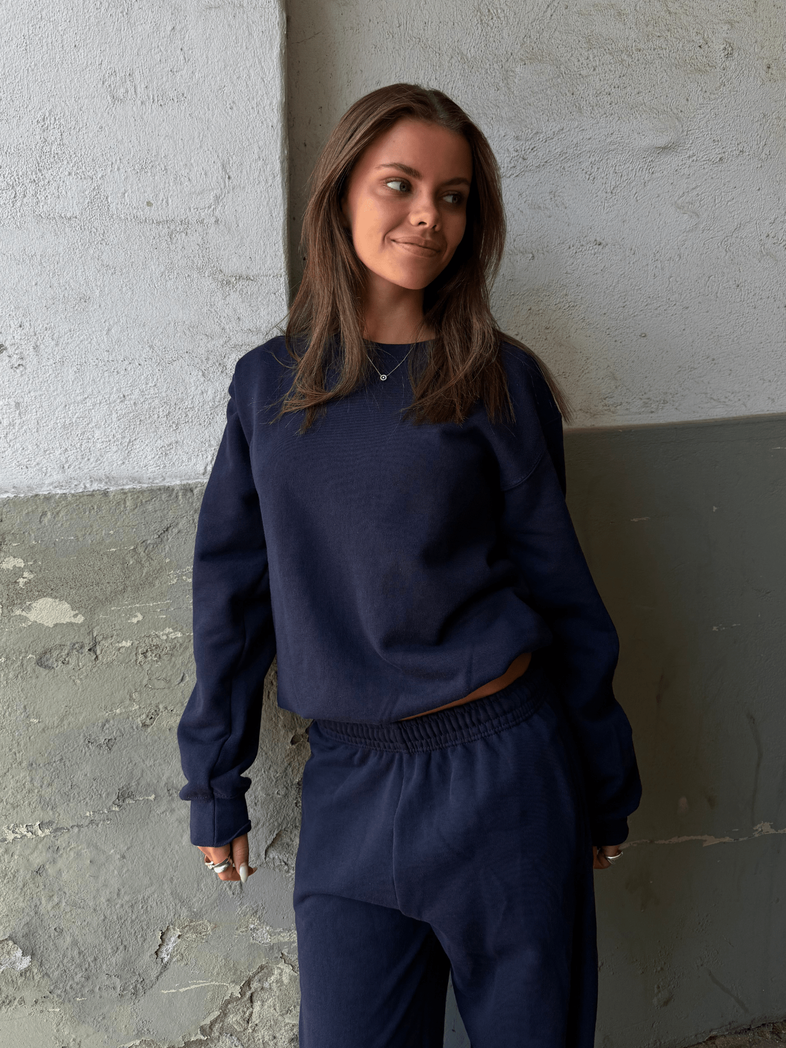 FRUIT SWEATSHIRT - NAVY