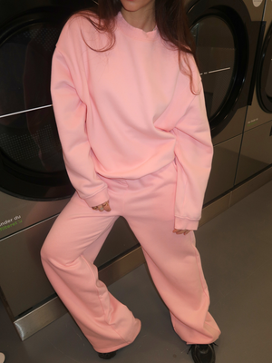 BAGGY SWEATPANTS - LIGHT PINK