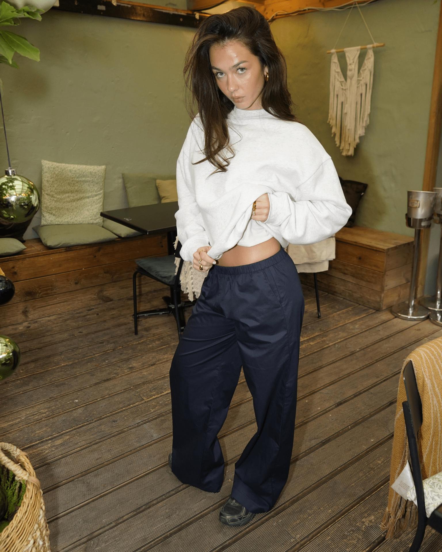 CARO PANTS - NAVY