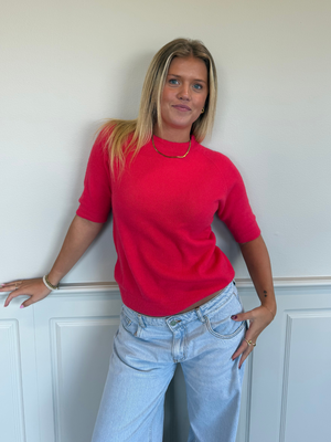 SAGA SHORTSLEEVE STRIK - CORAL