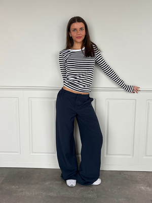 BELLA SUIT PANT NEW - NAVY