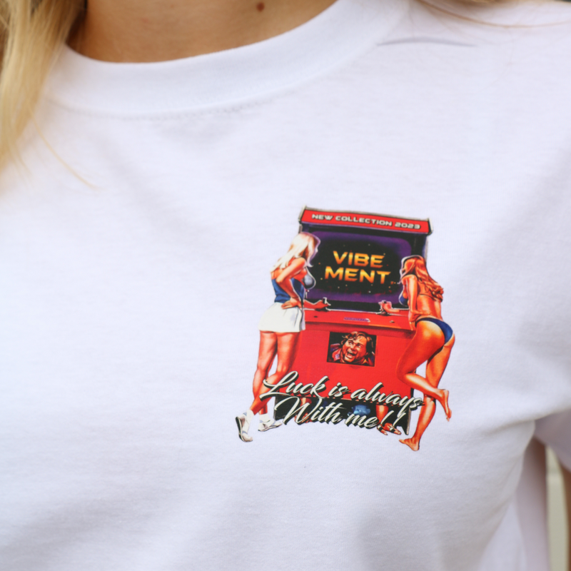 LUCK T-SHIRT - HVID