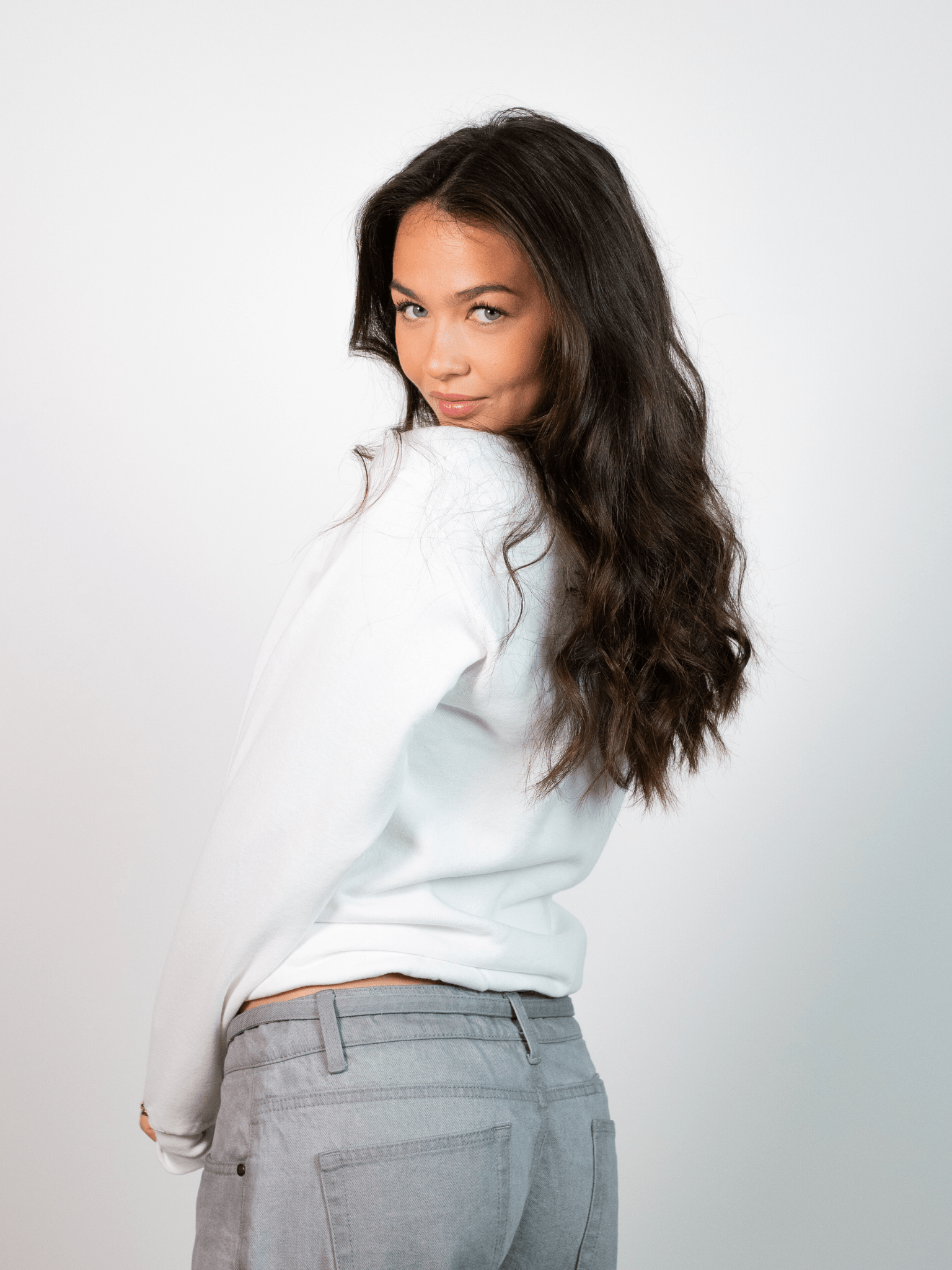 FRUCHT-SWEATSHIRT - WEISS