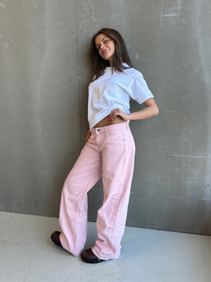 ESTHER JEANS - LIGHT PINK