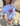 HAWAII (blå) BABY TEE - HVID