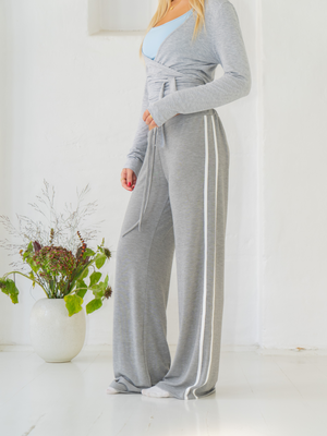 MARISSA PANTS - LYSEGRÅ