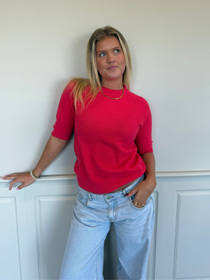 SAGA SHORTSLEEVE STRIK - CORAL