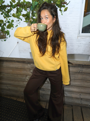 OVERSIZED HOODIE - YELLOW