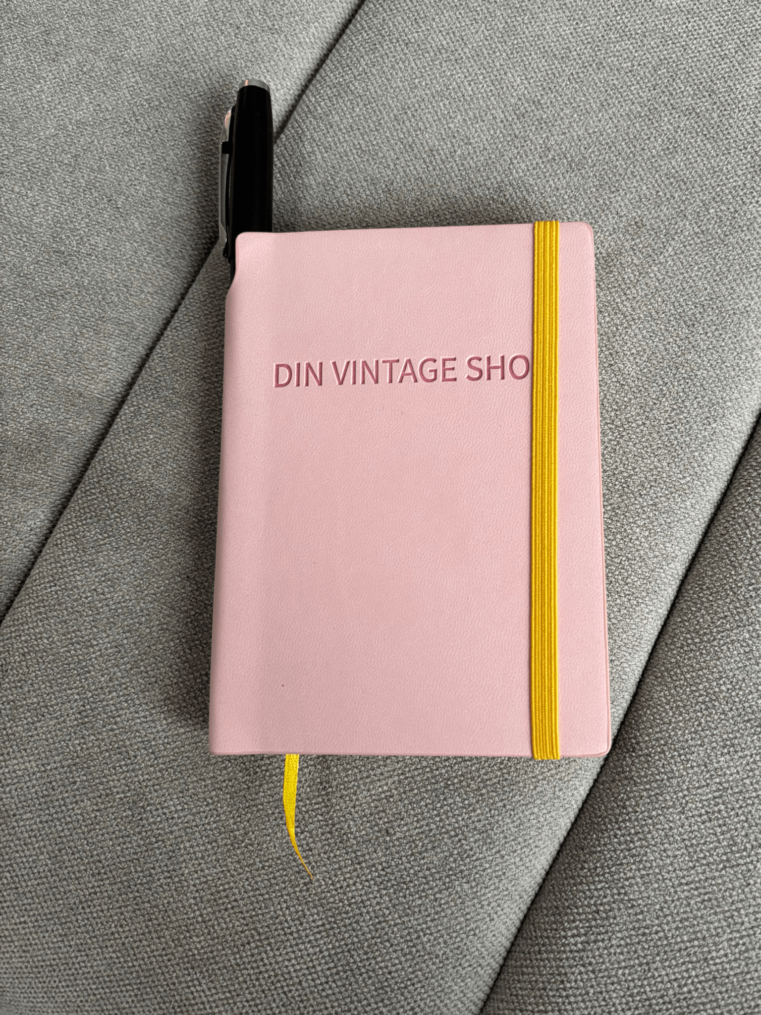 DINVINTAGESHOP PLANNER + PEN - PINK