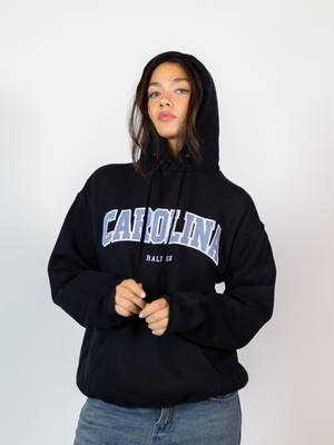 CAROLINA HOODIE - SORT