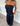 STELLA SATIN BANDEAU TOP - NAVY