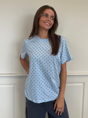 RIA DOT TEE - BLUE/MARITIME DOT