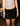CAMILLE SEQUIN SKIRT - BLACK