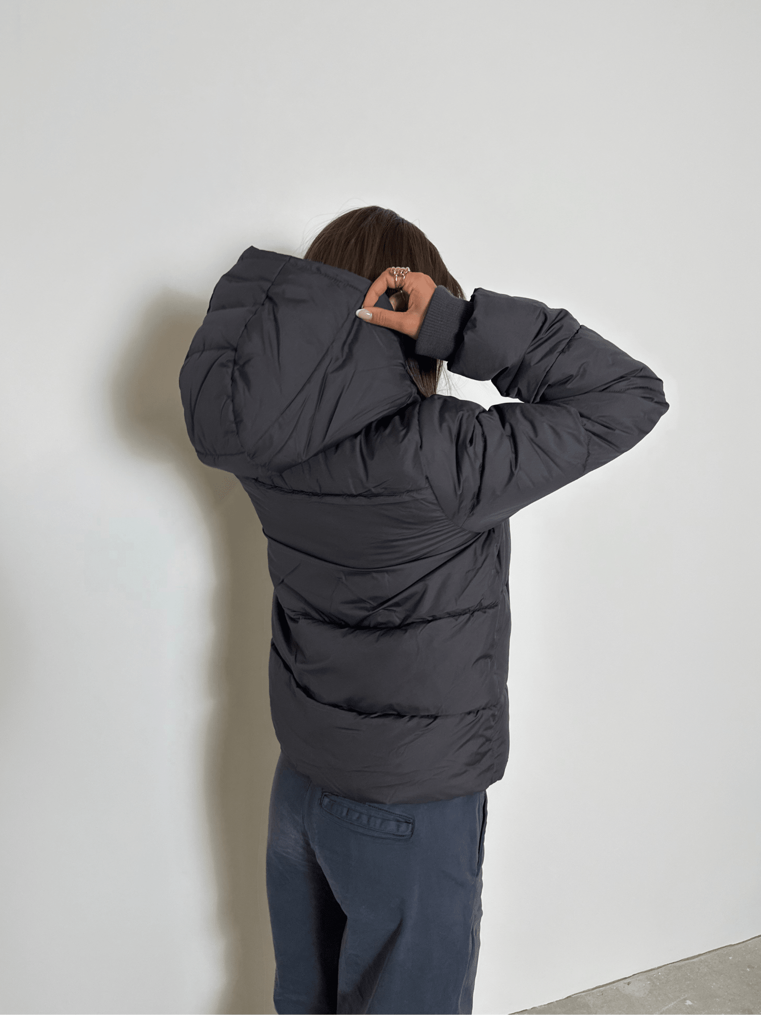 BEE PUFFER JACKET - MAGNET