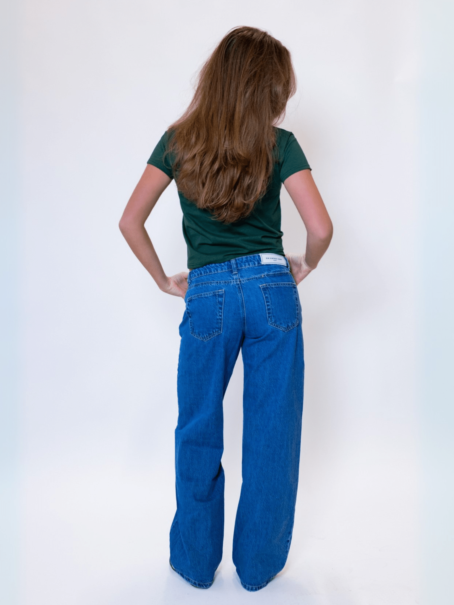 ESTHER JEANS - MITTELBLAU