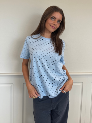 RIA DOT TEE - BLUE/MARITIME DOT