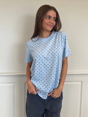 RIA DOT TEE - BLUE/MARITIME DOT