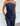 STELLA SATIN BANDEAU TOP - NAVY