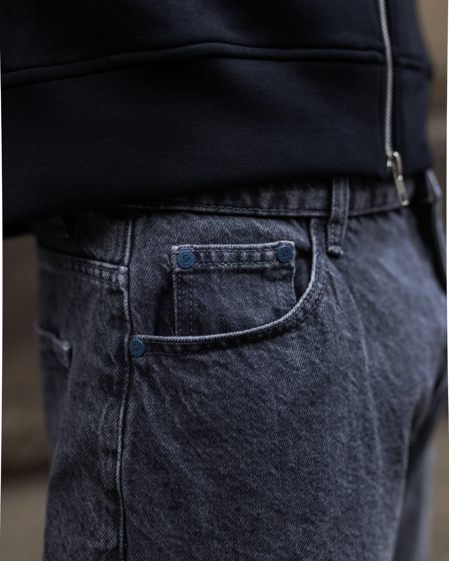 BLAKE REGULAR JEANS - DARK GREY