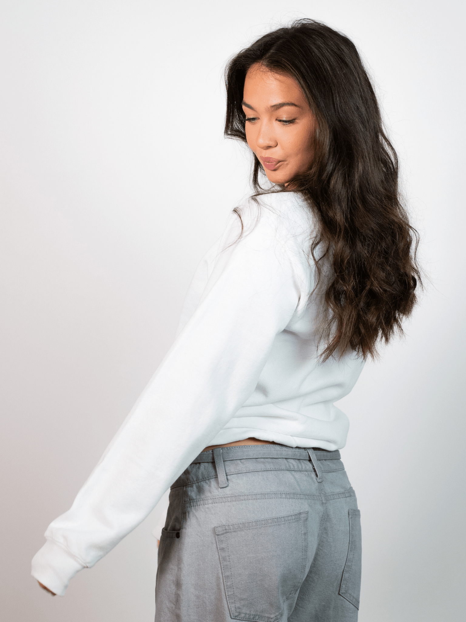 FRUCHT-SWEATSHIRT - WEISS