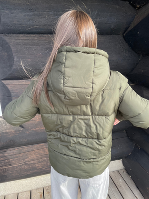 BEE PUFFER JACKET - FOREST NIGHT