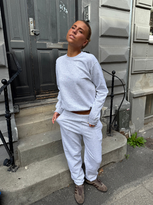FRUIT SWEATPANTS U/ ELASTIK - GRÅ