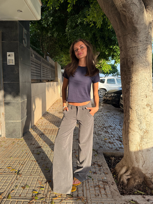 BELLA SUIT PANT - GREY