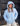 BEE PUFFER JACKET - CASHMERE BLUE