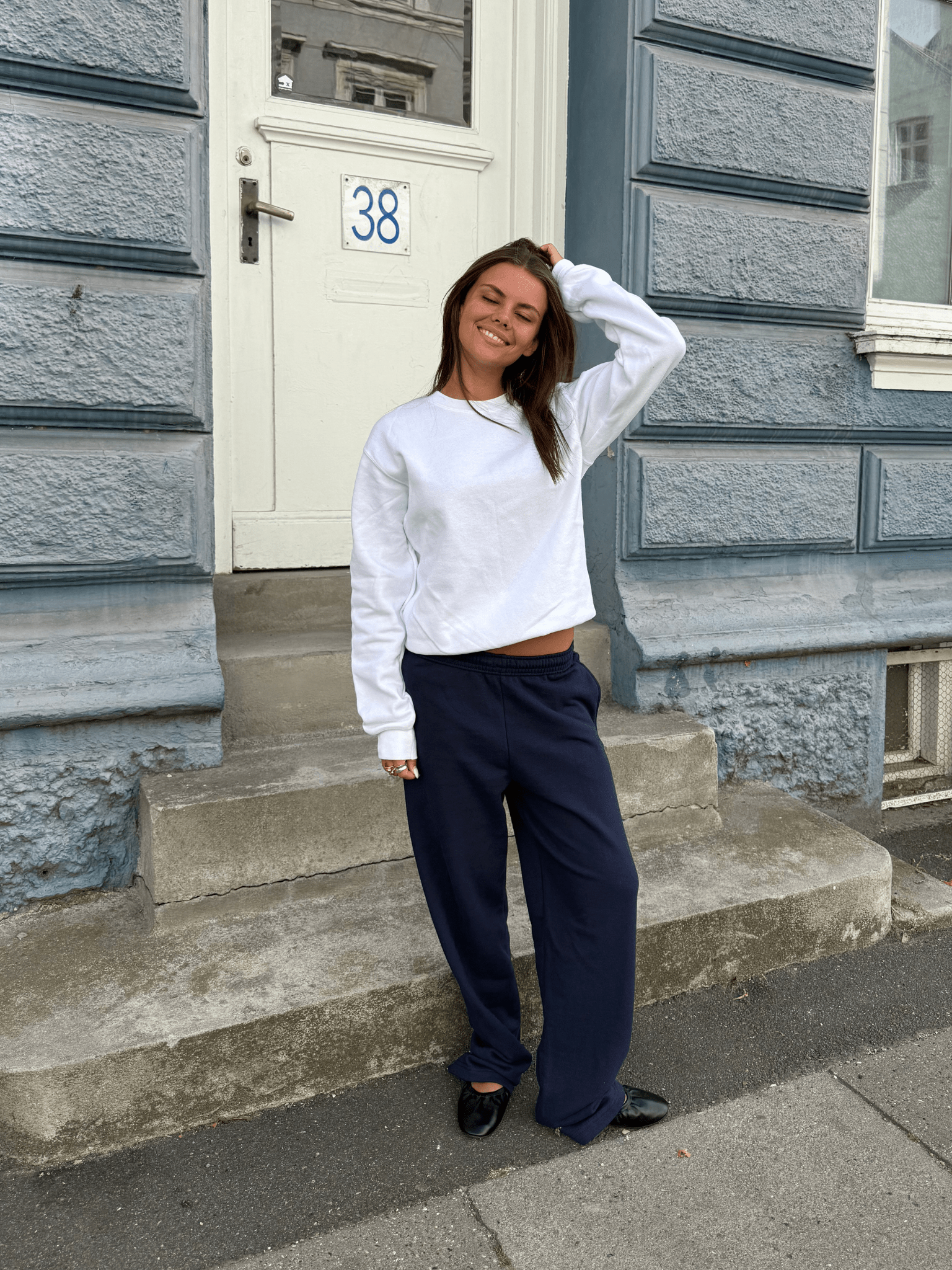 FRUCHT-SWEATSHIRT - WEISS