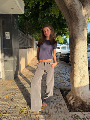 BELLA SUIT PANT - GREY